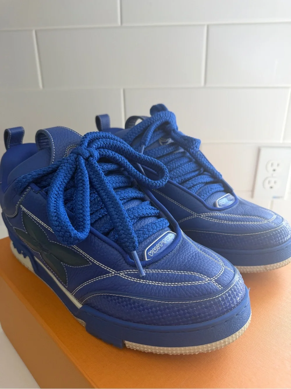 Louis Vuitton Men’s Blue Skate Sneakers